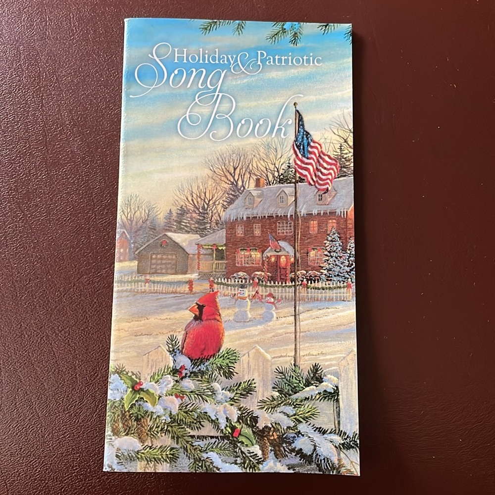 HOLIIDAY AND PATRIOTIC SONG BOOK